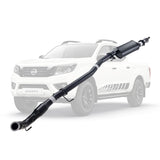 Nissan Navara D23 NP300 2.3L 3 Inch Turbo Back Exhaust DPF Delete